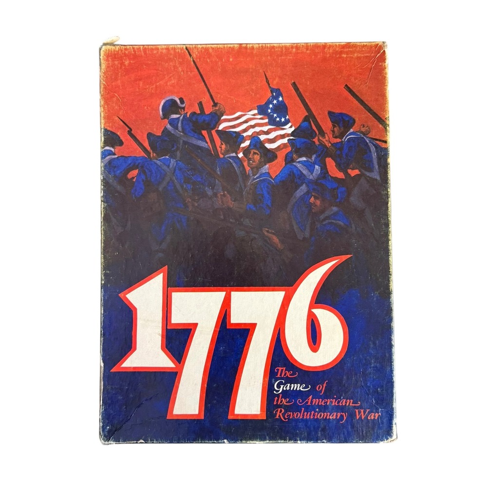 Avalon Hill 1776 Board Game American Revolutionary War Vintage 1974 Strategy